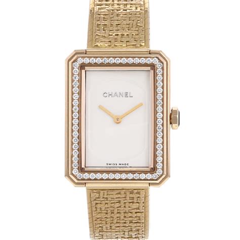 chanel watch boyfriend tweed|types of chanel tweed.